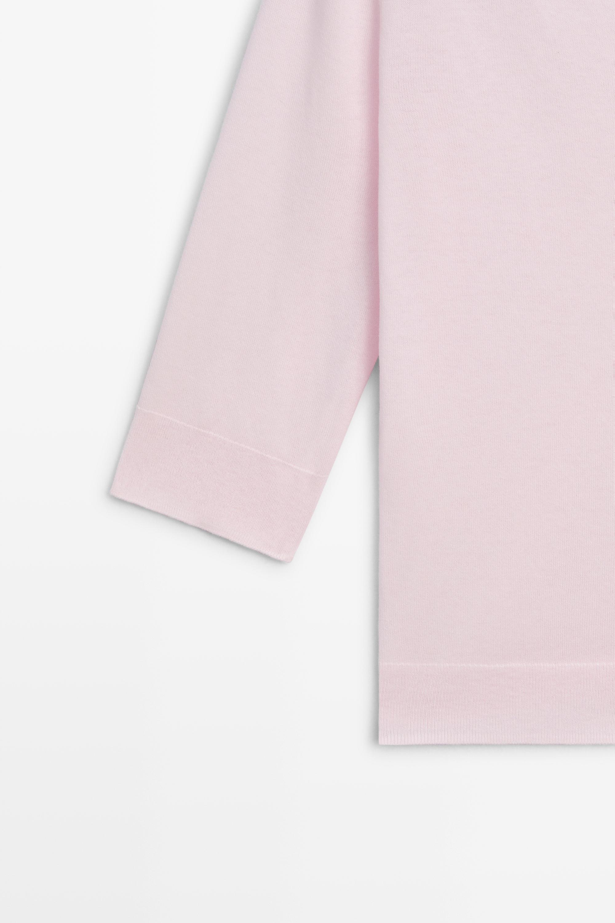Cotton blend boat neck cardigan